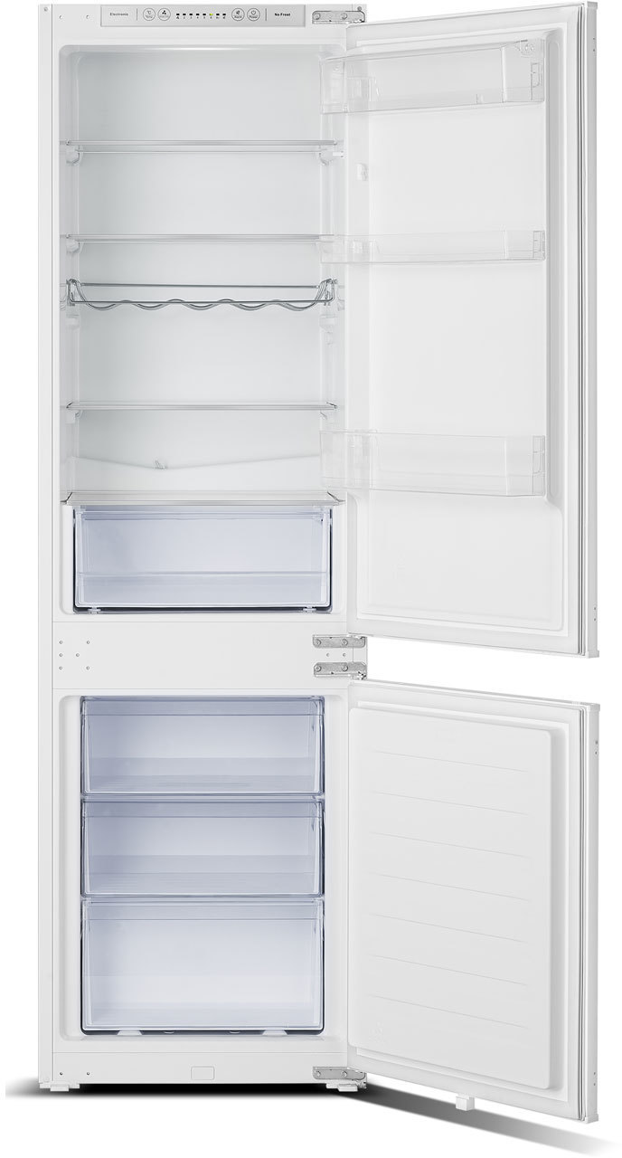 Hisense rib312f4aw1 integrated clearance fridge freezer