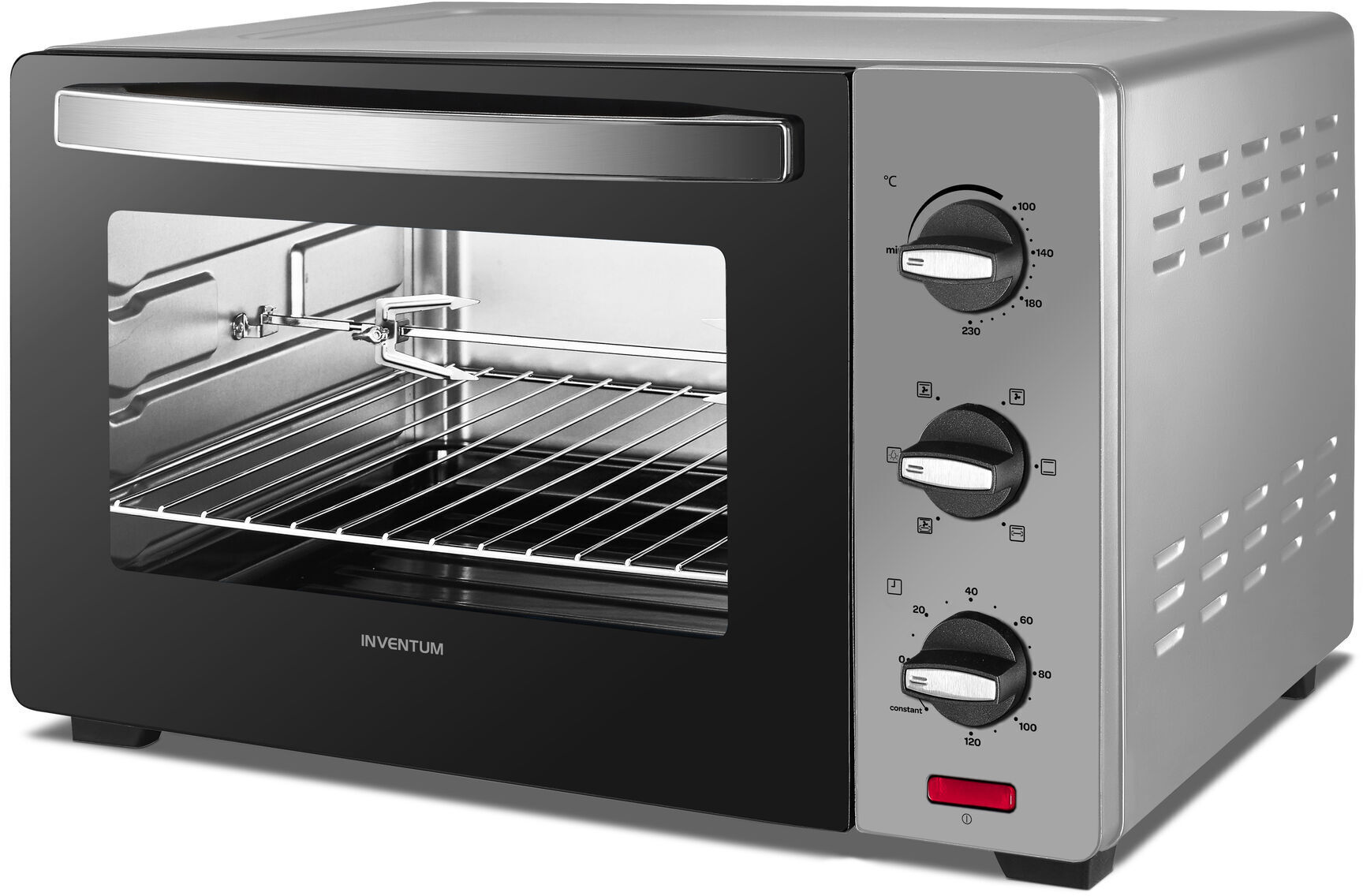 Inventum OV307S oven zilver - De Witgoed