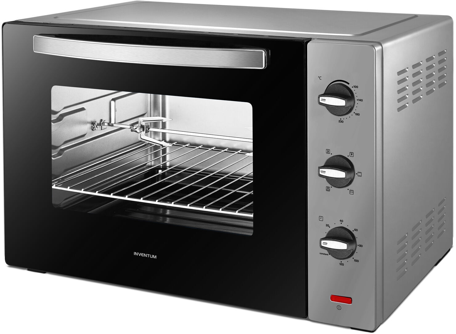 januari Zes bekken Inventum OV607S oven zilver - De Schouw Witgoed