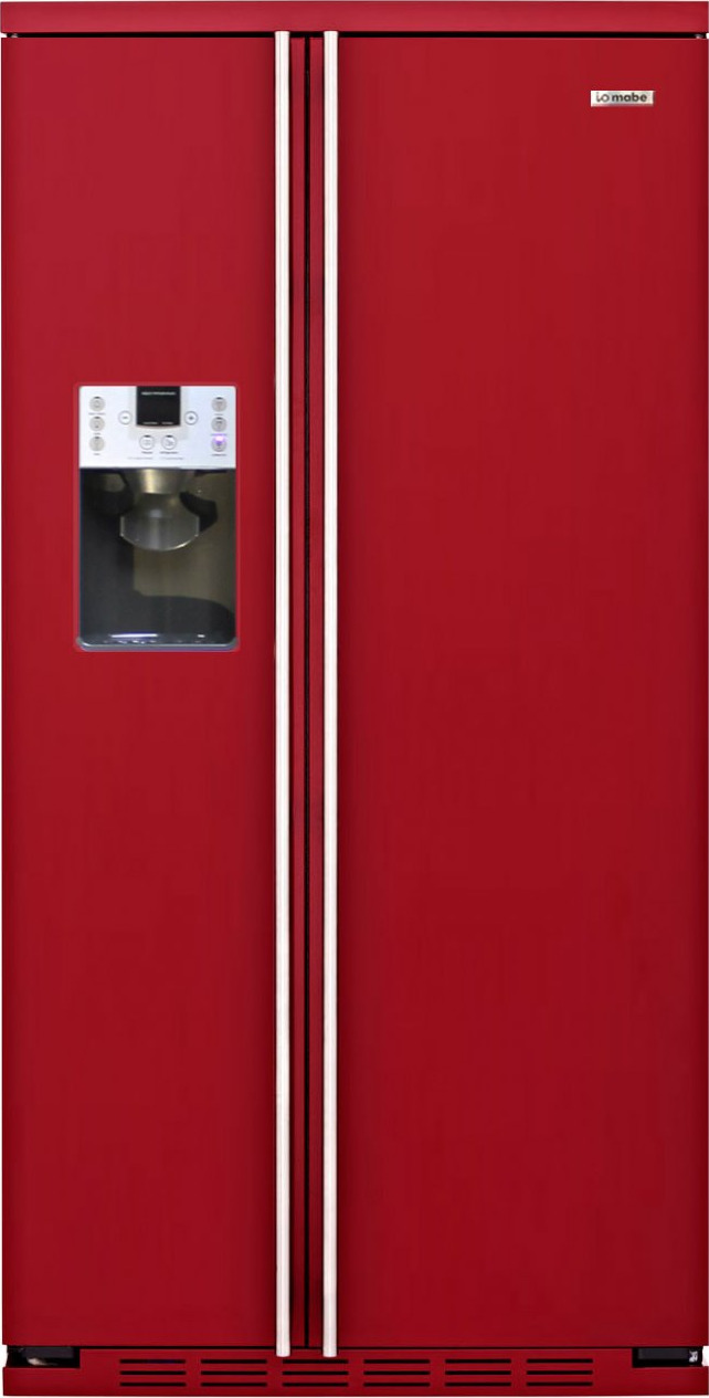 Seizoen stijl luchthaven ioMabe ORGS2DFF 6R Amerikaanse koelkast rood