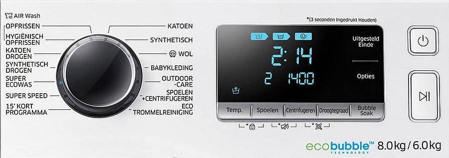 samsung wd80j6400aw was/droogcombinatie