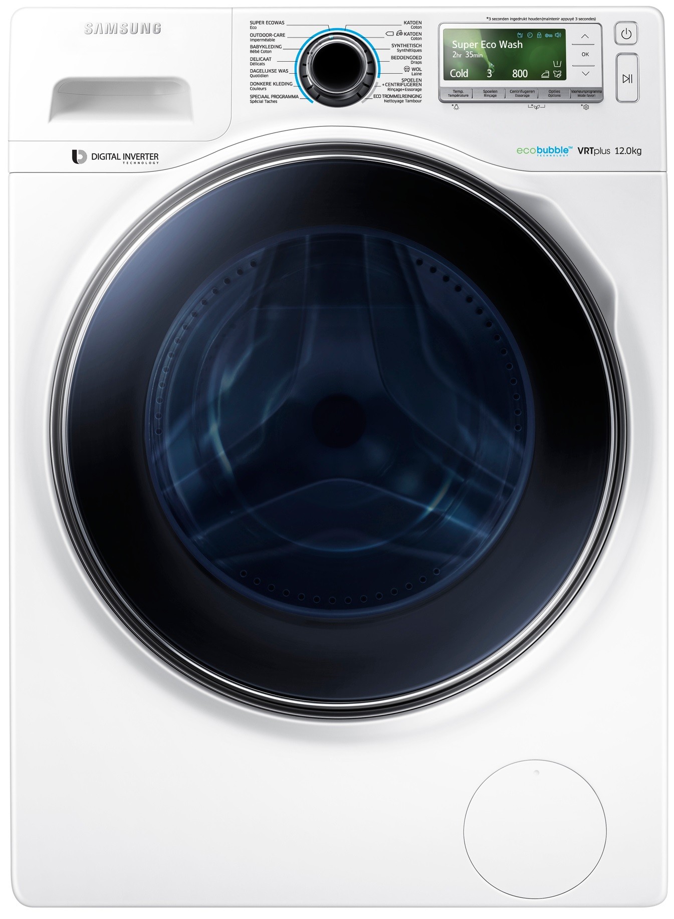 Samsung WW12H8400EW wasmachine, kg. en 1400 toeren