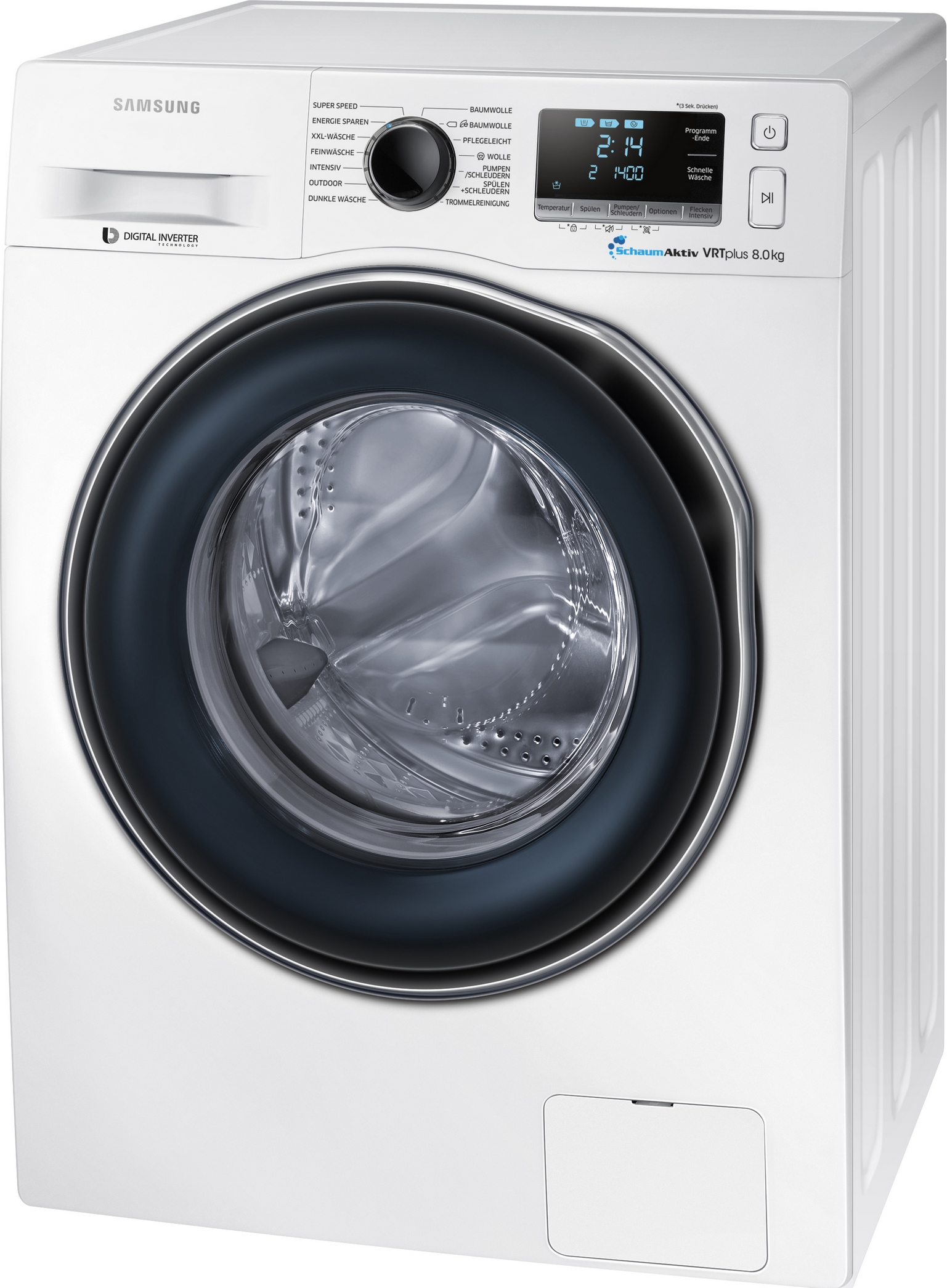 Tegenstander subtiel combinatie Samsung WW80J6600CW wasmachine, 8 kg. en 1600 toeren