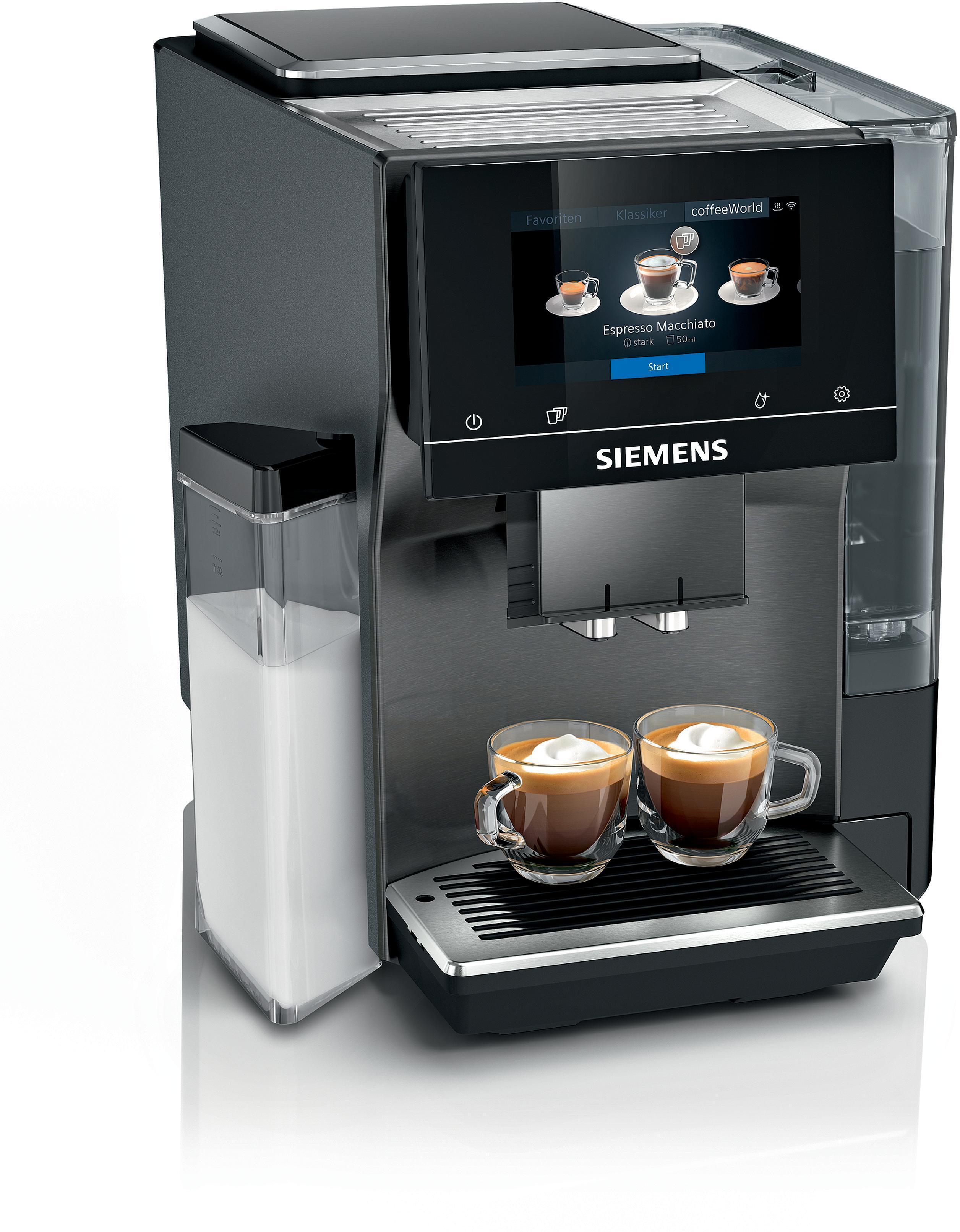 Super goed Waar Clam TQ707DF5 Siemens koffiemachine blacksteel