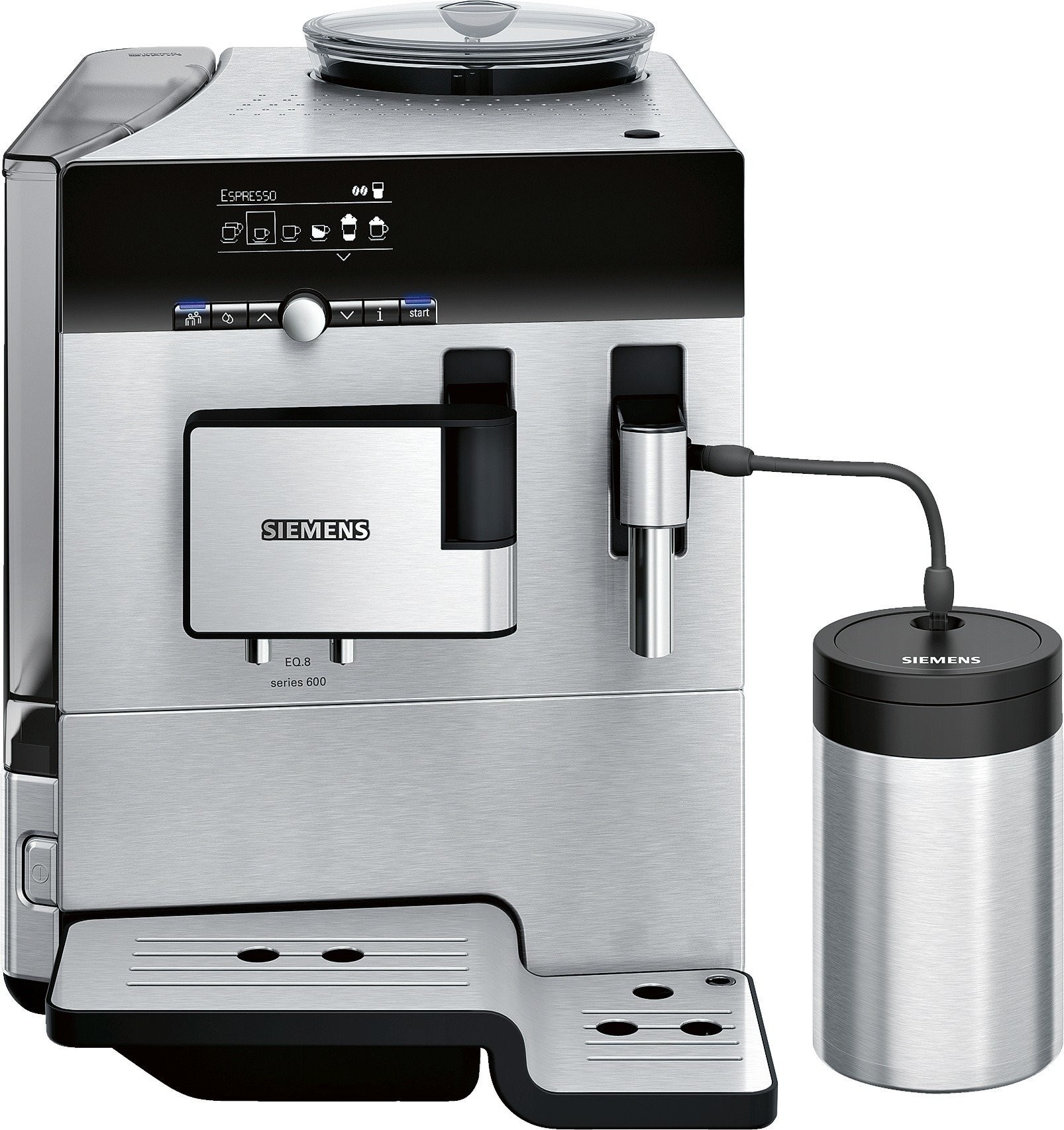 analyseren peper verzoek TE806201RW Siemens koffiemachine rvs - De Schouw Witgoed