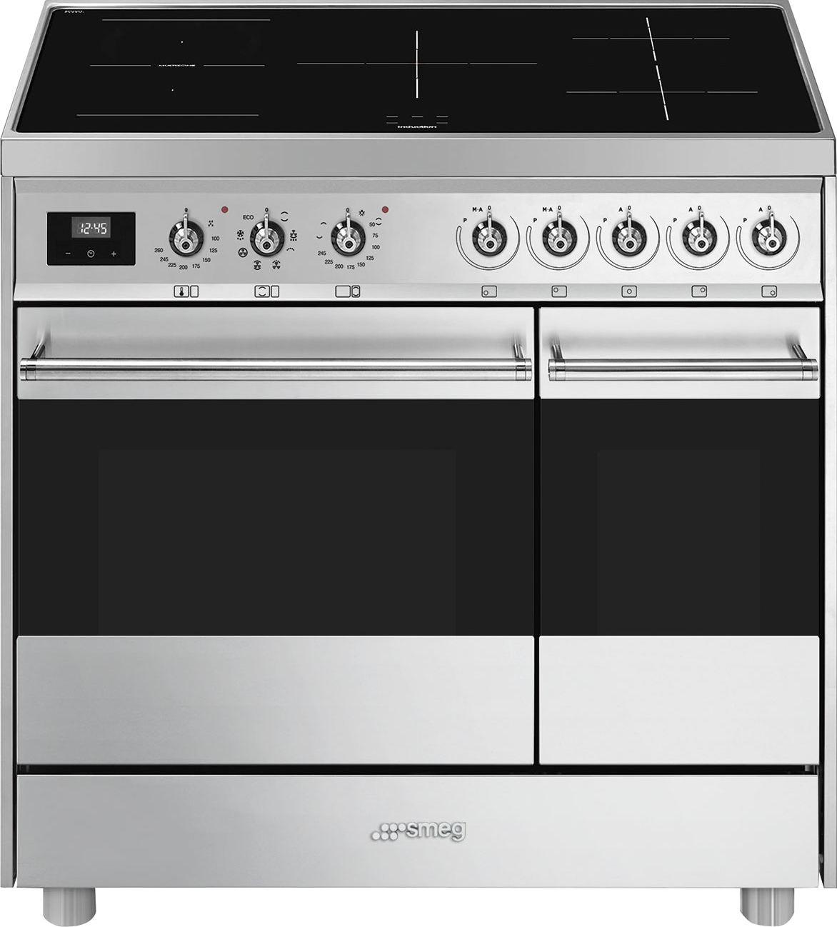 Smeg C92IMX9 inductie fornuis -