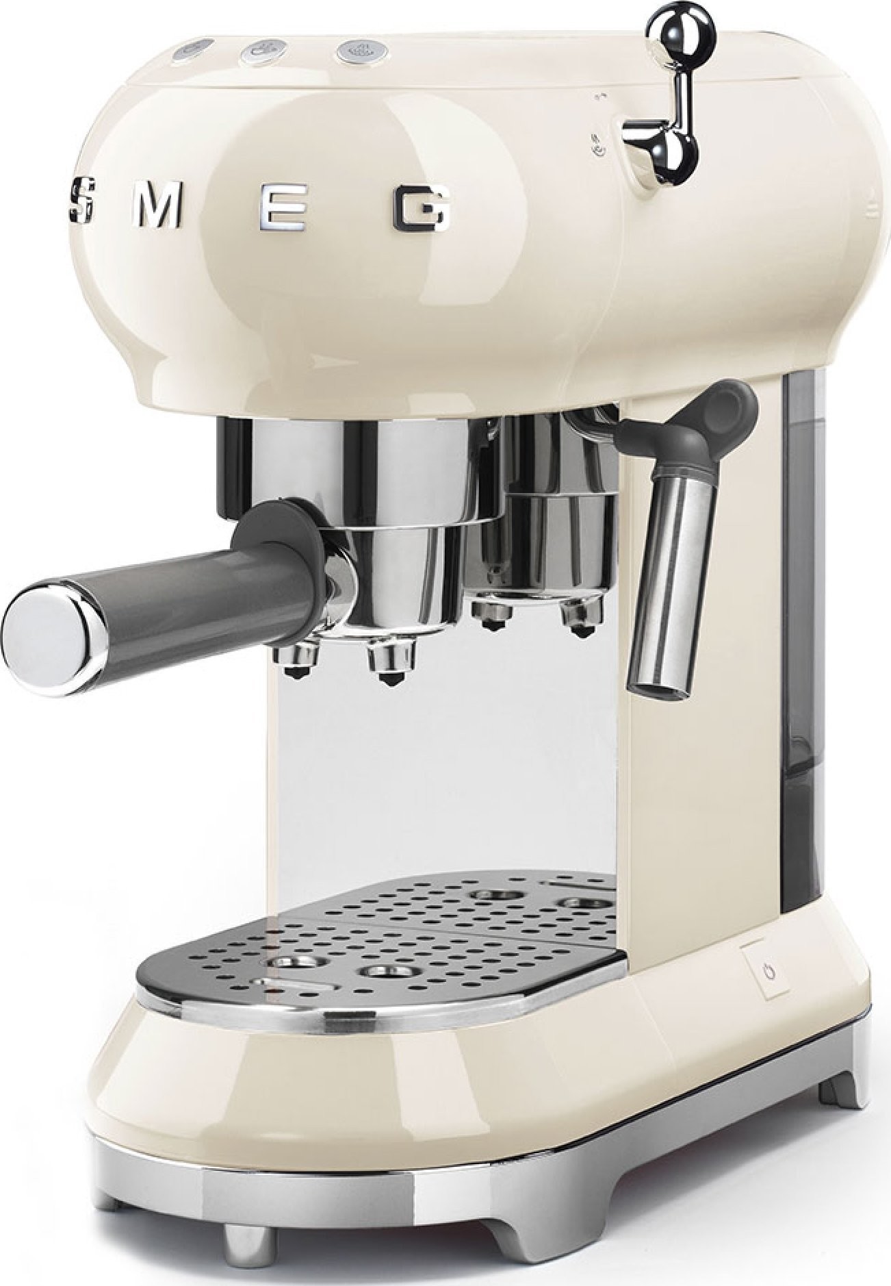 Smeg ECF01CREU koffiemachine creme - Schouw Witgoed