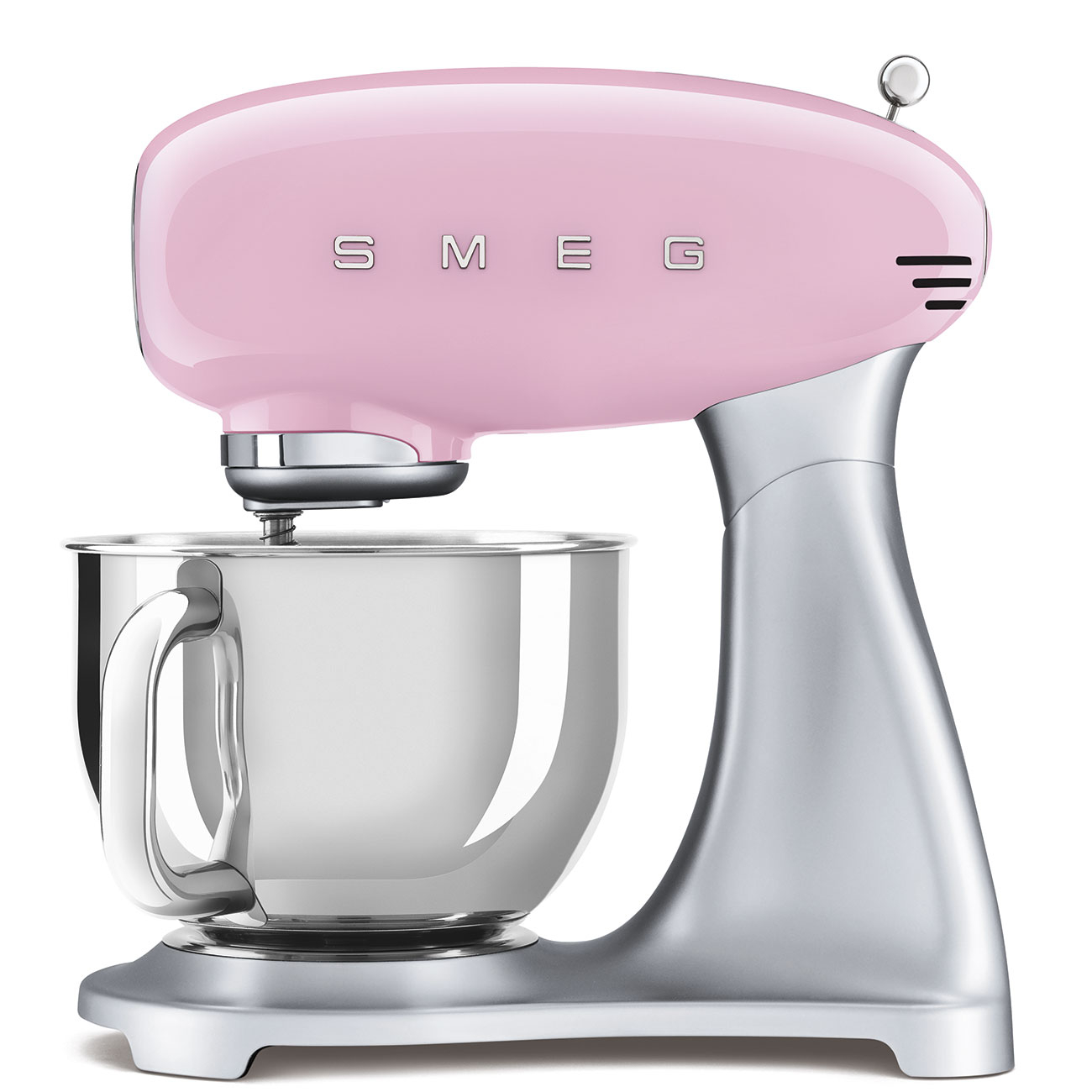 mug Precies Donder Smeg SMF02PKEU keukenmachine roze - De Schouw Witgoed