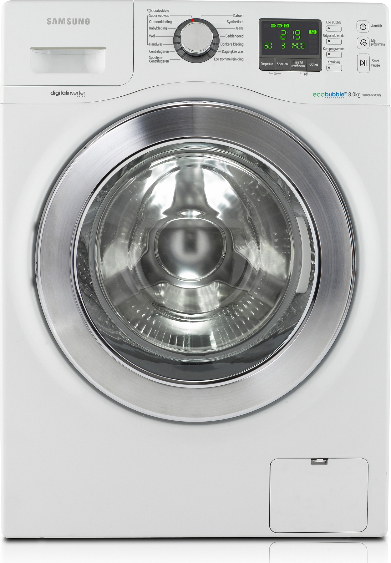 Samsung wasmachine, 8 kg. 1400 toeren