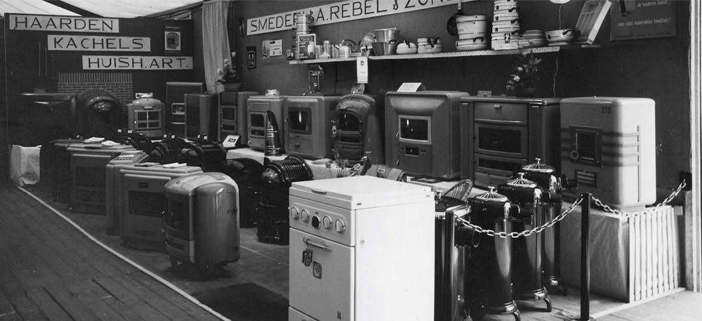 Van kolen en gas kachels naar de eerste apparatuur