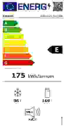Energielabel EXQUISIT koelkast inbouw EKGC265 40 040E