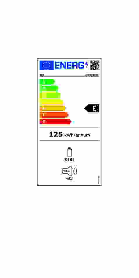 Energielabel SKS koelkast inbouw SKSCR3031P