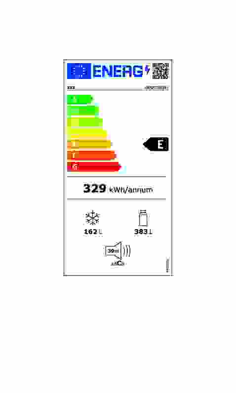Energielabel SKS side by side koelkast inbouw SKSFD3614P