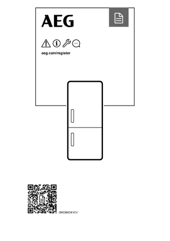 Gebruiksaanwijzing AEG inbouw, onderbouw of vrijstaand ORC6M341CV