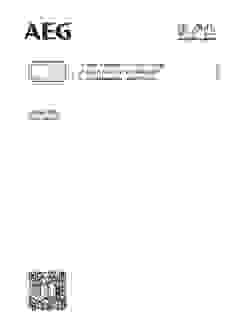 Gebruiksaanwijzing AEG magnetron combi inbouw TS5CM25TB