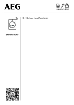 Gebruiksaanwijzing AEG wasmachine LR9HAMBURG