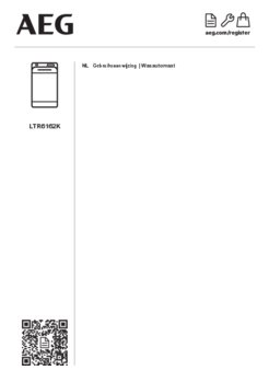 Gebruiksaanwijzing AEG wasmachine bovenlader LTR6162K