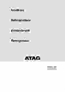 Gebruiksaanwijzing ATAG koelkast inbouw KS37178B