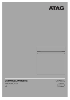 Gebruiksaanwijzing ATAG oven inbouw OX6471C