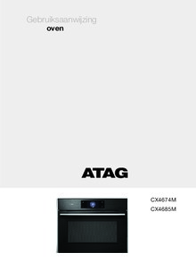 Gebruiksaanwijzing ATAG oven met magnetron inbouw CX4685M