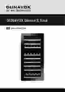 Gebruiksaanwijzing DUNAVOX wijnkoelkast inbouw DAVG 18.46B.TO
