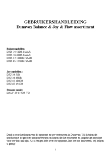 Gebruiksaanwijzing DUNAVOX wijnkoelkast inbouw zwart BALANCE DXB 65.154DB.TO