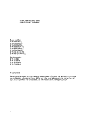 Gebruiksaanwijzing DUNAVOX wijnkoelkast inbouw zwart NOBLE DVN 70.185DB.TO