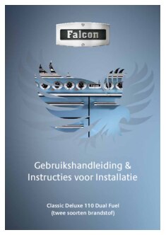 Gebruiksaanwijzing FALCON fornuis gas Classic Deluxe 110 gas