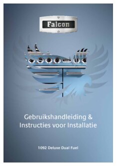 Gebruiksaanwijzing FALCON fornuis gas Deluxe 1092 gas
