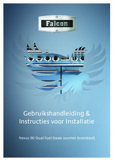 Gebruiksaanwijzing FALCON fornuis gas Nexus 90 gas