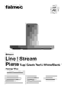 Gebruiksaanwijzing FALMEC afzuigkap wand zwart PLANE90W3BL