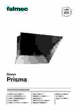 Gebruiksaanwijzing FALMEC afzuigkap wand zwart glas PRISM85BL