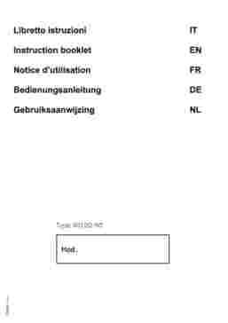 Gebruiksaanwijzing FRATELLI fornuis inductie VE2920I5FEMANB