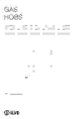 Gebruiksaanwijzing ILVE kookplaat inbouw HCS90SCK SS