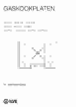 Gebruiksaanwijzing ILVE kookplaat inbouw mat grafiet HCB90CCN MG