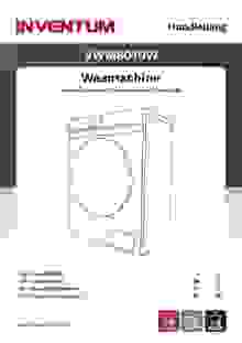 Gebruiksaanwijzing INVENTUM wasmachine wit VWM8010W
