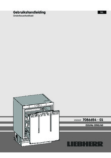 Gebruiksaanwijzing LIEBHERR koelkast onderbouw UIKo 1550 25