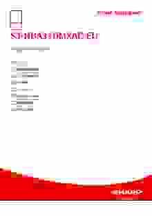 Gebruiksaanwijzing SHARP koelkast SJNBA11DMXADE
