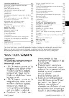 Gebruiksaanwijzing SMEG combi stoomoven inbouw SO6202S3PB