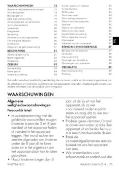 Gebruiksaanwijzing SMEG koelkast blauw FAB32RPB6
