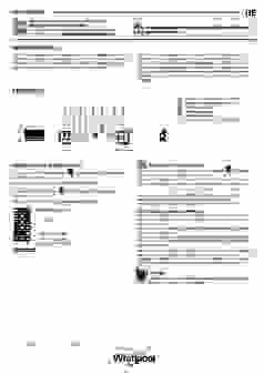 Gebruiksaanwijzing WHIRLPOOL koelkast inbouw WH SP70 T121
