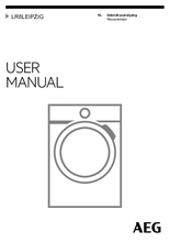 Gebruiksaanwijzing AEG wasmachine LR8LEIPZIG