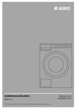 Gebruiksaanwijzing ASKO wasmachine W6098X.W-3