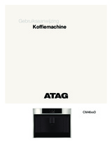 Gebruiksaanwijzing ATAG koffiemachine CM4612D