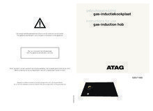Gebruiksaanwijzing ATAG kookplaat gas-inductie IG9571MBA