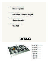 Gebruiksaanwijzing ATAG kookplaat inbouw HG6492EBA
