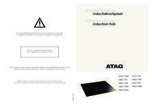 Gebruiksaanwijzing ATAG kookplaat inductie HI6271M