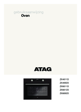 Gebruiksaanwijzing ATAG oven inbouw blacksteel ZX66121D