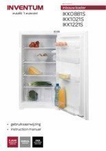 Gebruiksaanwijzing INVENTUM koelkast inbouw IKK0881S