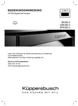 Gebruiksaanwijzing KUPPERSBUSCH oven inbouw BP6350.0GPH6